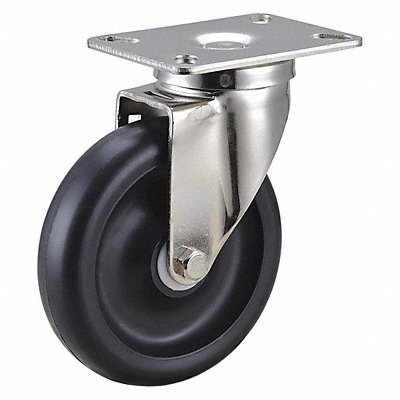NSF-Listed Plate Caster Swivel 450 lb.