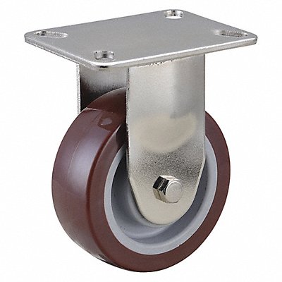 NSF-Listed Plate Caster Rigid 375 lb.