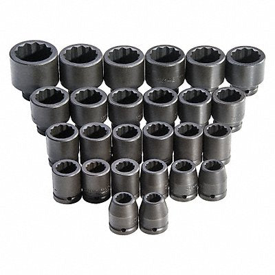 Impct Skt St Steel Blk Oxd 17 to 50 mm