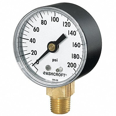 Gauge Pressure 0-100 psi Polycarbonate