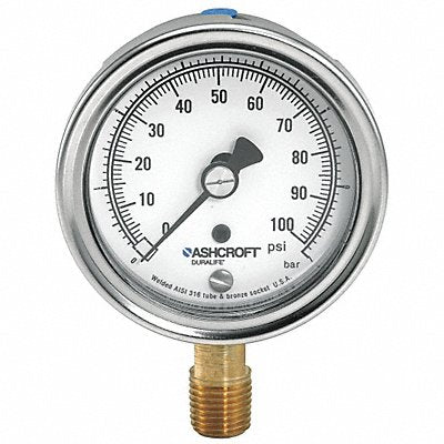 Gauge Pressure 304 SS 1009AWL 2-1/2 in.