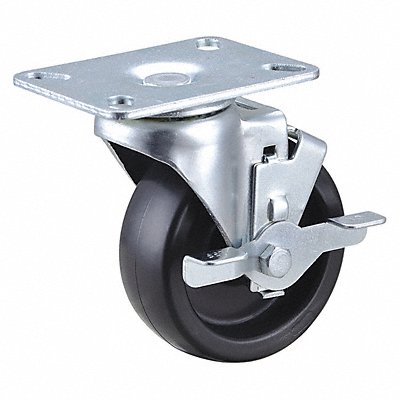 NSF-Listed Plate Caster Swivel 300 lb.