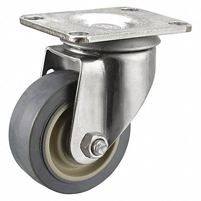 NSF-Listed Plate Caster Swivel 200 lb.