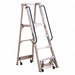 Platform Stepladder 3 ft 10 Alum IA