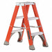 Twin Stepladder 3 ft Fiberglass 300 lb.