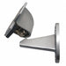 Automatic Door Holder Satin Chrome Wall