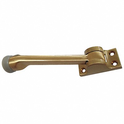 Lever Door Holder Stn Brass Solid Brass