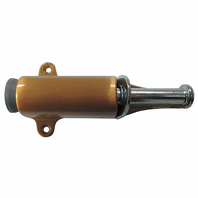 Plunger Door Holder Stn Brnz Solid Brass