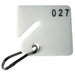 Key Tag Numbered 1 to 100 Square PK100