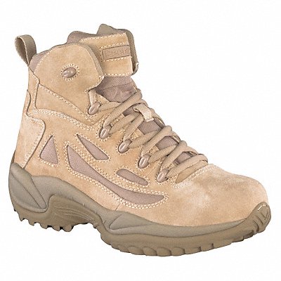 Military Boots 6W Tan Lace Up PR