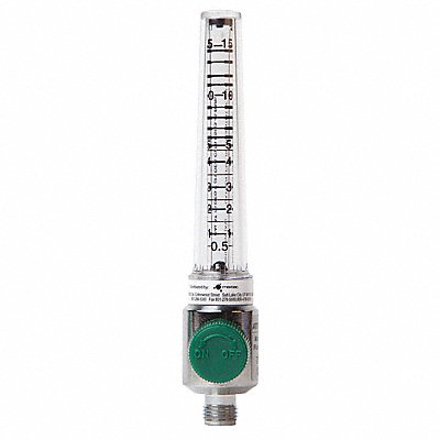 Flow Meter w/ Tight Fittings Up to 15Lpm