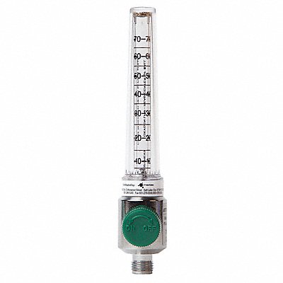 Flow Meter w/ Tight Fittings Up to 70Lpm