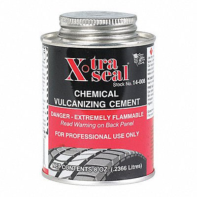 Tire Repair Cement Flammable 8 Oz.