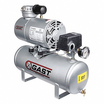 Piston Air Compressor 0.166 hp Hot Dog