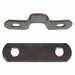 Tube Clamp Two-Hole w/Backplate SS PK25