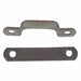 Tube Clamp Two-Hole w/Backplate SS PK25