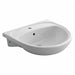 AS Lav Sink DShape 15inx19inx6-7/8in