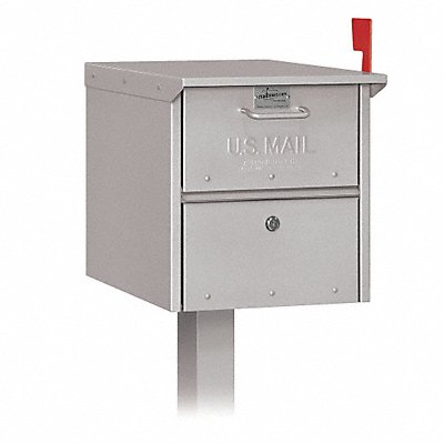 Roadside Mailbox Silver