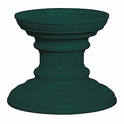 Cluster Box Unit Pedestal Green