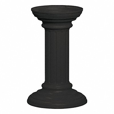 Cluster Box Unit Pedestal Black 17-3/4in