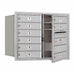 Horiz Mailbox USPS 9Dr Alum FL 23-1/2in