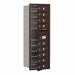 Horiz Mailbox USPS 9Dr Bronze FL 41in