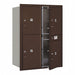 Horiz Mailbox USPS 4Dr Bronze FL 41in