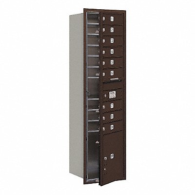 Mailbox 4C Bronze 56-3/4in H 85 lb