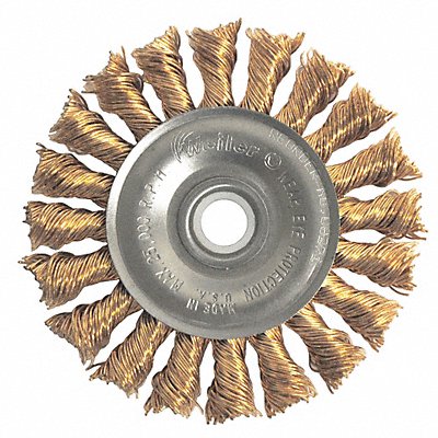 Twist Wire Wheel Brush Arbor 3 In.