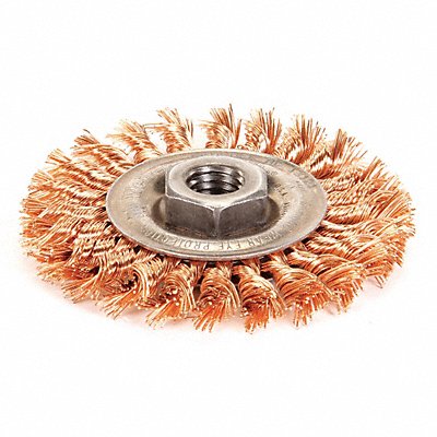 Twist Wire Wheel Brush Threaded Arbor