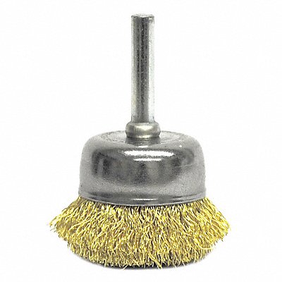 Crimped Wire Cup Brush 1-3/4 in 1/4 in