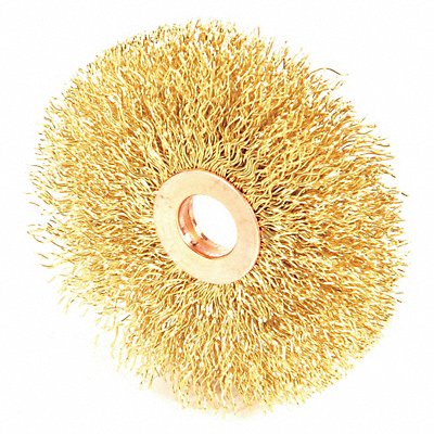 Crimped Wire Wheel Brush Arbor 3 In.