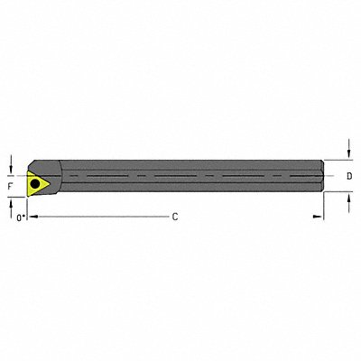 Indexable Boring Bar 0.7600 HSS