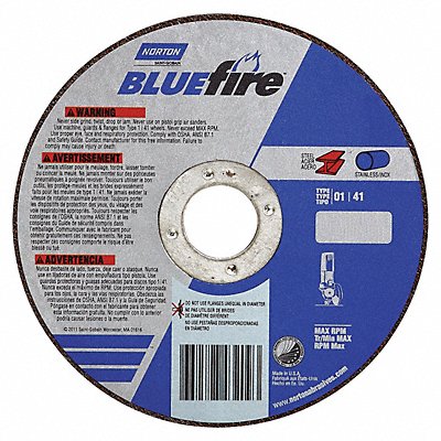 CutOff Wheel Blue Fire 4-1/2x.0625x7/8 