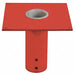 Mounting Base Flush Mount 2000 lb Red