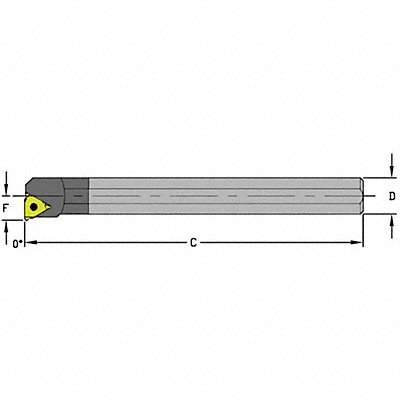 Thread Turning Toolholder E10Q LSER2