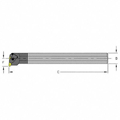 Grooving/Parting Toolholder LH