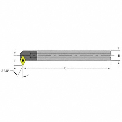 Indexable Boring Bar 1.1900 Carbide