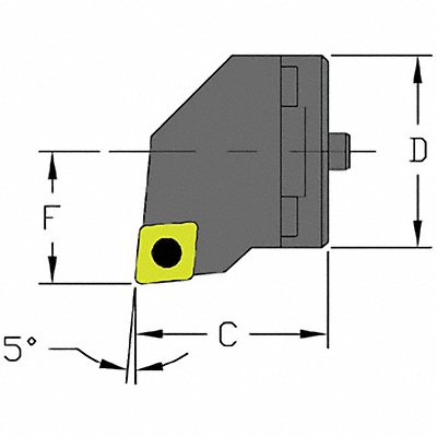 Indexable Cutting Head CCMT 1.5750 