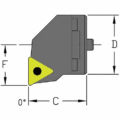 Indexable Cutting Head TCMT 1.2600 