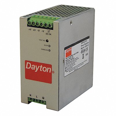 Power Supply DIN Rail 240W 24VDC Metal