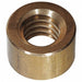 Round Nut 360 Brass 1/2-10 PK15