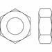 Std SStl Pln 1/2 -10 7/8x31/64 18-8 5PK
