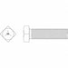 Square Head Bolt Fastnr L 1 1/2 in PK50