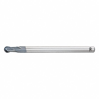 Ball End Mill Single End 3/16 Carbide