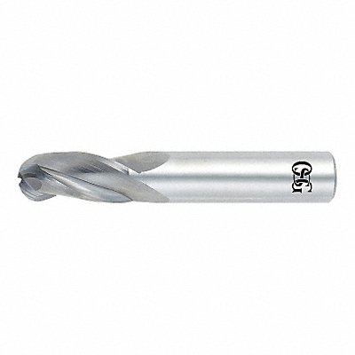 Ball End Mill Single End 1/16 Carbide