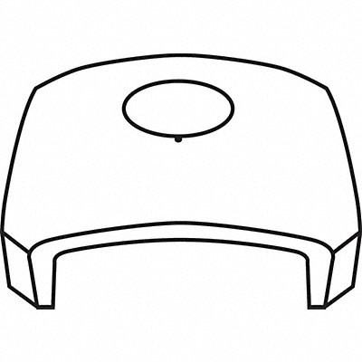 Dome Top with Hole