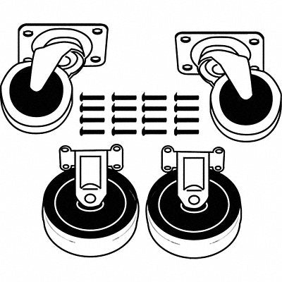Caster Kit PK4