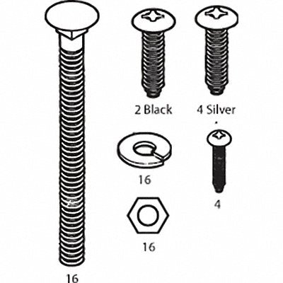 Carts Caster Installation Kit