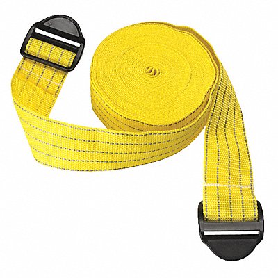 Prking Clmn Prtctr Straps 100 L Yllw PK2